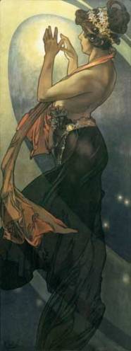 Alfons Mucha - north star